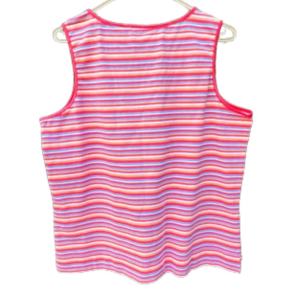 ❣️NWT Crazy Horse Striped Tank Top - Picture 4 of 9